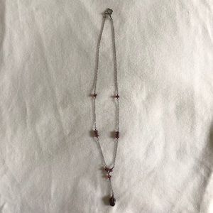 Garnet necklace